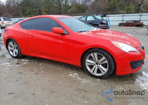 2012 Hyundai Genesis Coupe 2.0T z USA, uszkodzony, nr VIN KMHHT6KD0CU067817